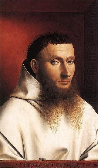 Petrus Christus Potrait of a Carthusian china oil painting image